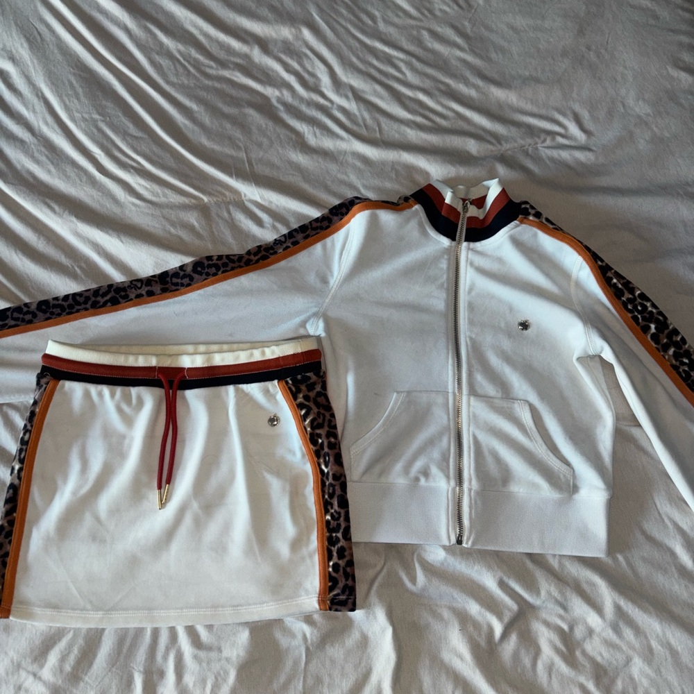 Apple Bottoms x Latto Leopard Skirt and Jacket Set